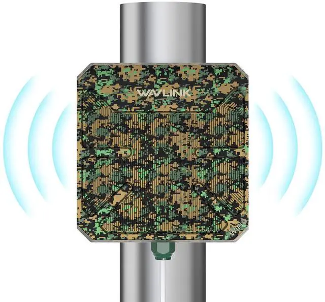 Main image of WAVLINK AX3000 WiFi6 Outdoor WiFi Extender, Dual Band WiFi 6 Outdoor Wireless Access Point Weatherproof WiFi Repeater, Router, 802.3at Active POE, Integrated Directional Intennas,Work with Starlink