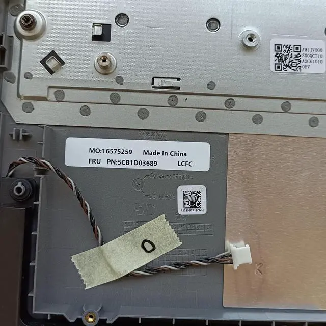 Alt view image 3 of 5 - Replacement for Lenovo IdeaPad 3 15ADA05 3-15IML05 3-15ARE05 3-15IIL05 3-15IGL05 Laptop Upper Top Cover Case Palmrest Keyboard Touchpad Assembly Part 5CB1D03689 5CB0X57476 Silver