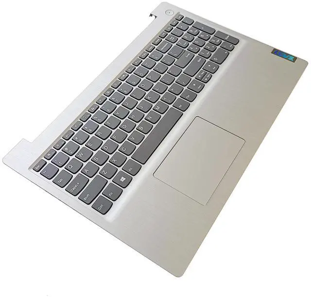 Alt view image 4 of 5 - Replacement for Lenovo IdeaPad 3 15ADA05 3-15IML05 3-15ARE05 3-15IIL05 3-15IGL05 Laptop Upper Top Cover Case Palmrest Keyboard Touchpad Assembly Part 5CB1D03689 5CB0X57476 Silver