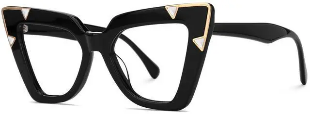 Alt view image 2 of 5 - Zeelool Cat Eye Glasses for Women Blue Light Blocking Glasses Anti Eyestrain Glasses Pedley ZJGX581550-01 Black