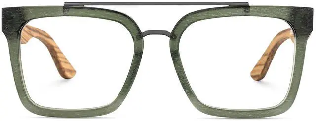 Main image of Zeelool Aviator Blue Light Blocking Glasses for Men, Retro Glasses Computer Eyeglasses with Anti UV, Eyestrain and Glare Lens ZJGX642196-03B