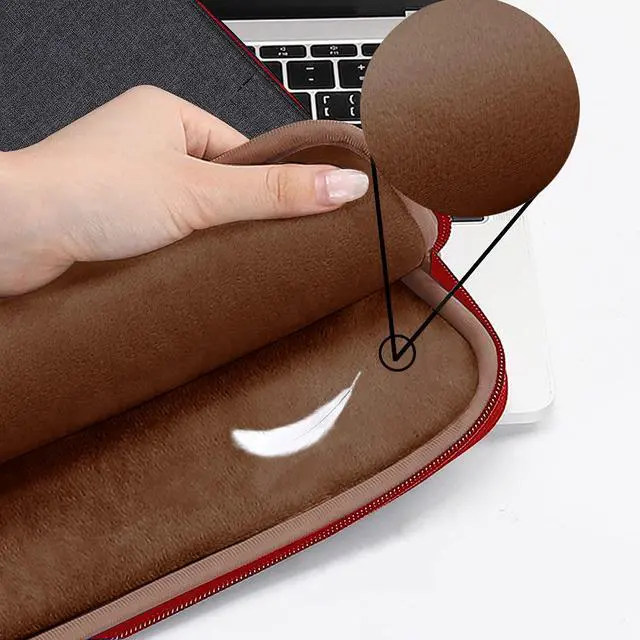 Alt view image 3 of 5 - ZINZ Slim & Expandable Laptop Backpack 15 15.6 16 Inch Sleeve with USB Port, Spill-Resistant Notebooks Bag Case for Most 14-16 Inch MacBooks Surface-Books Dell HP Lenovo Asus Computers,B01RD01