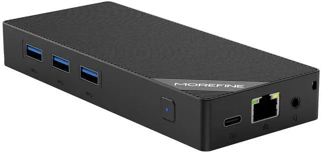 Main image of MOREFINE Mini PC N100, M10 12TH Gen N100 (Up to 3.4GHz) Preinstalled Windows 11 Pro, 12GB LPDDR5 4800MHz RAM 512GB NVME M.2 SSD, Desktop Computer 4K Dual HDMI/USB3.2/WiFi 6/BT5.2/2.5G RJ45