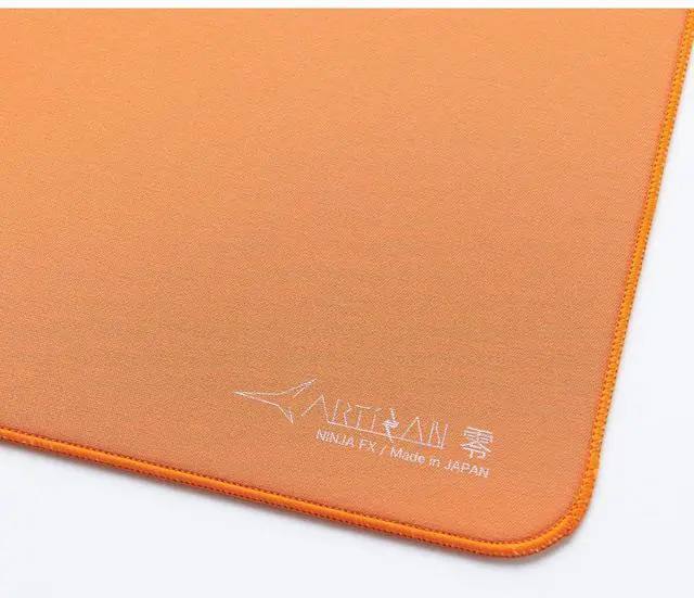 Alt view image 2 of 4 - ARTISAN Artisan FX Zero XSOFT Orange Gaming Mouse Pad eSports (XL, Orange)