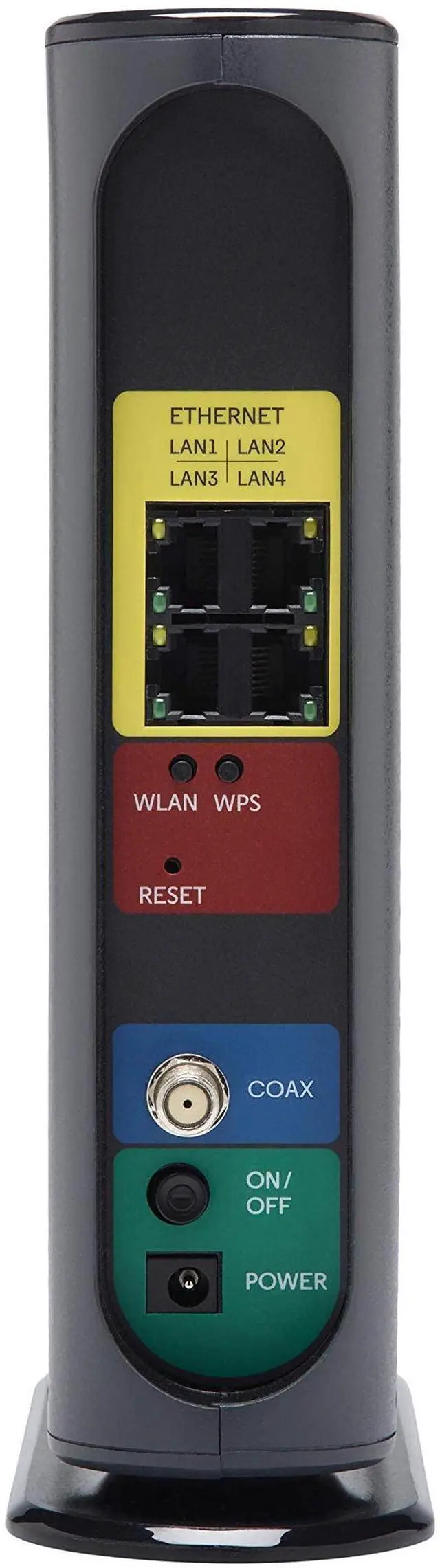 Alt view image 2 of 5 - Motorola MG7550 - Modem with Built in WiFi | Approved for Comcast Xfinity, Cox | For Plans Up to 300 Mbps | DOCSIS 3.0 + AC1900 WiFi Router | Power Boost Enabled