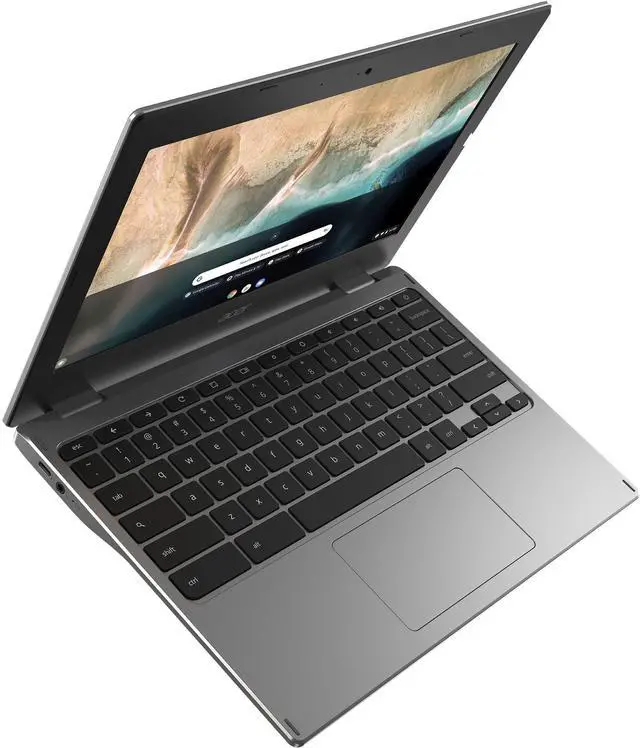 Alt view image 2 of 5 - acer 2022 Chromebook 311 Laptop Computer, MediaTek MT8183C Octa-Core Processor, 11.6"" HD Display, 4GB LPDDR4X, 32GB eMMC, USB-C, Webcam, Chrome OS + YSC Webcamera Cover, Gray, 11_CB311
