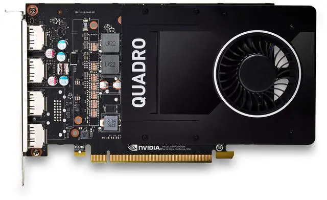 Alt view image 2 of 5 - PNY NVIDIA Quadro P2200, VCQP2200-PB