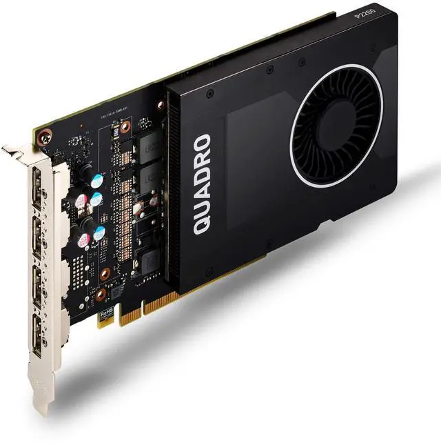 Alt view image 3 of 5 - PNY NVIDIA Quadro P2200, VCQP2200-PB