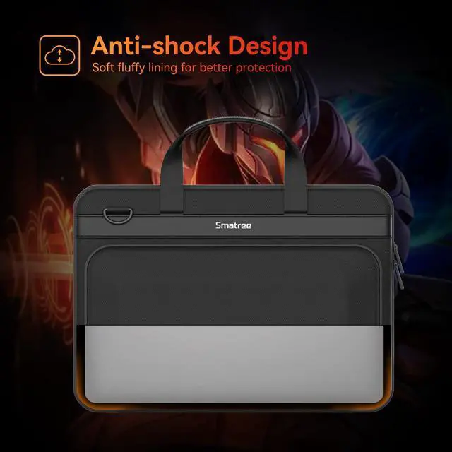 Alt view image 4 of 5 - Smatree Hard Shell Carrying Case Compatible for ASUS ROG Zephyrus G14 2025 GA403/2024/2023, DELL XPS 13/XPS 14/Vostro 14/Inspiron 14, HP Spectre x360 14/Pavilion Laptop 14, Lenovo Yoga 7i/Yoga Pro 7