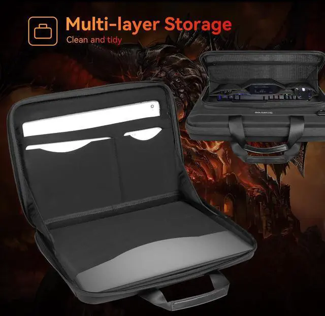 Alt view image 5 of 5 - Smatree Hard Shell Carrying Case Compatible for ASUS ROG Zephyrus G14 2025 GA403/2024/2023, DELL XPS 13/XPS 14/Vostro 14/Inspiron 14, HP Spectre x360 14/Pavilion Laptop 14, Lenovo Yoga 7i/Yoga Pro 7