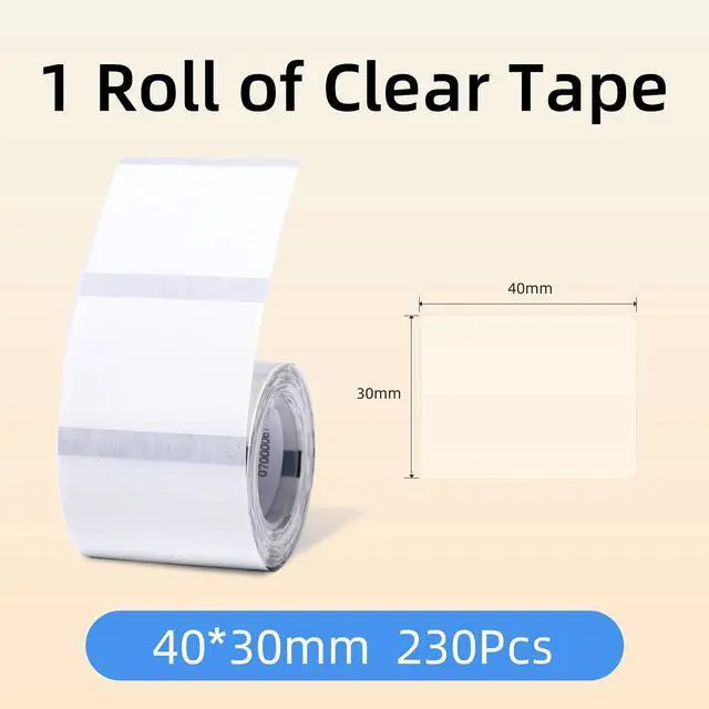 Alt view image 4 of 5 - NIIMBOT B21 Green Label Maker and 2 Rolls Tape Bundle