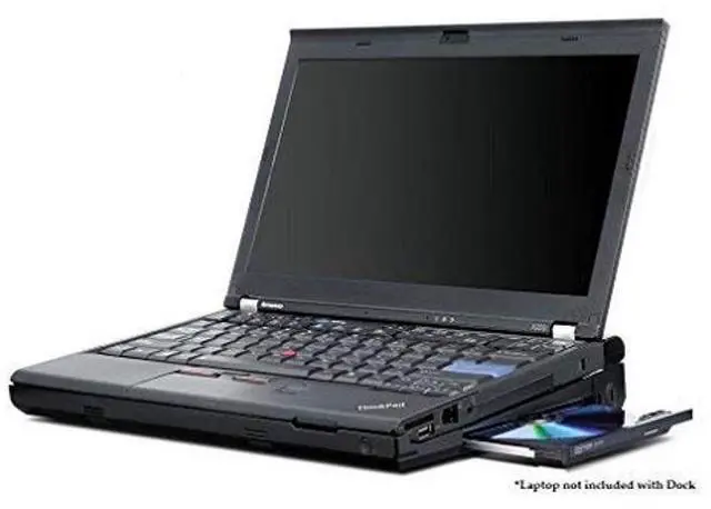 Alt view image 3 of 5 - Lenovo (0A33932) Thinkpad X220 Ultrabase Docking Station