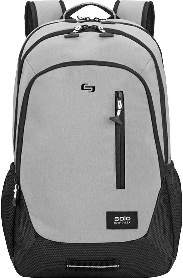 Alt view image 4 of 5 - Solo New York Region Laptop Backpack 15.6 inch, Grey