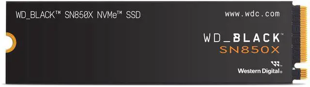 Main image of WD_BLACK 8TB SN850X NVMe Internal Gaming SSD Solid State Drive - Gen4 PCIe, M.2 2280, Up to 7,200 MB/s - WDS800T2X0E