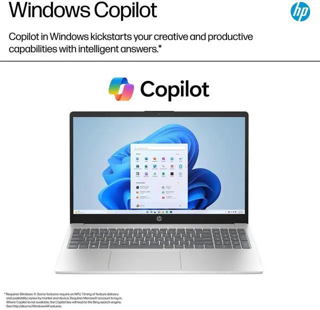 Alt view image 3 of 5 - HP 15.6" Touchscreen Laptop | 12th Gen Intel i5-1235U (Beats i7-8700) | 32GB RAM | 2TB SSD | Iris Xe Graphics | Win 11 Pro | Fast Charge | Silver | W/Mouse (32GB RAM | 2TB PCIe SSD)