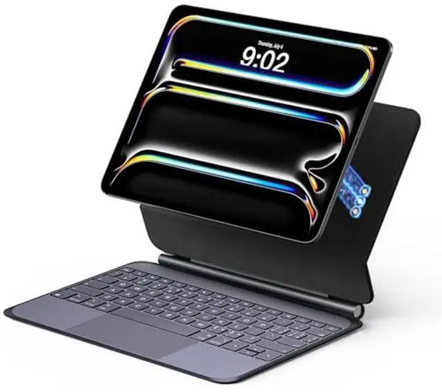 Main image of Betterday Keyboard Magic Case for iPad Pro 11-inch (M4) 2024,No Bluetooth Required and No Charging Required,Smart Connection Magic-Keyboards with Function Row for iPad Pro 11-inch (M4) 2024
