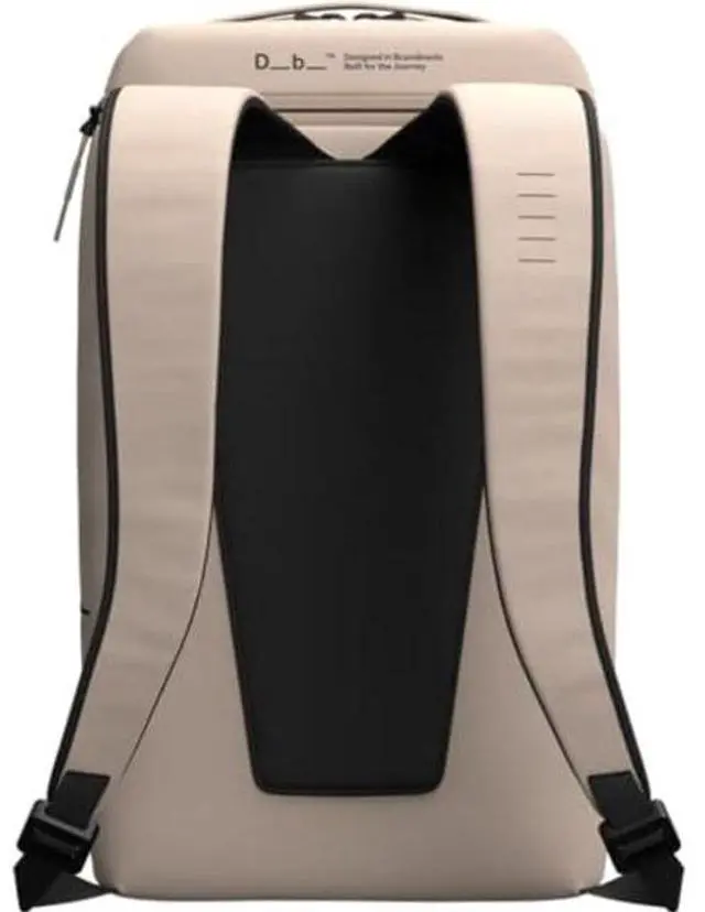 Alt view image 3 of 5 - Db Journey Freya Backpack - Compact Travel Backpack for Women with Laptop Compartment for Work & Gym, Luggage Backpack with Roller Bag Hook-Up, 16L - Fogbow Beige