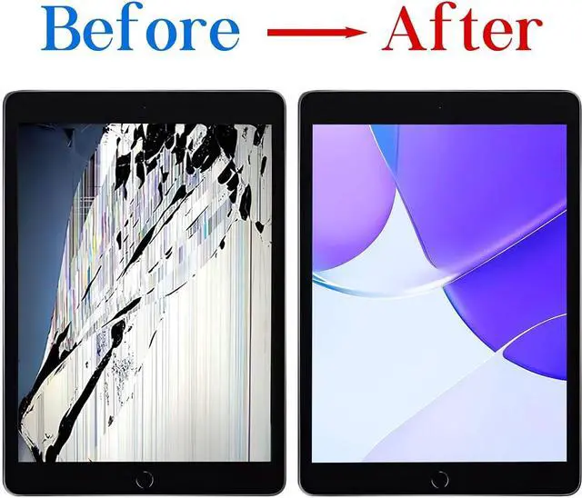 Alt view image 2 of 4 - 10.5" LCD Screen Replacement Compatible with iPad Air 3 3rd Gen 2019 A2123 A2152 A2153 A2154 Display LCD Assembly + Glass Touch Digitizer + Repair Kit (Black)