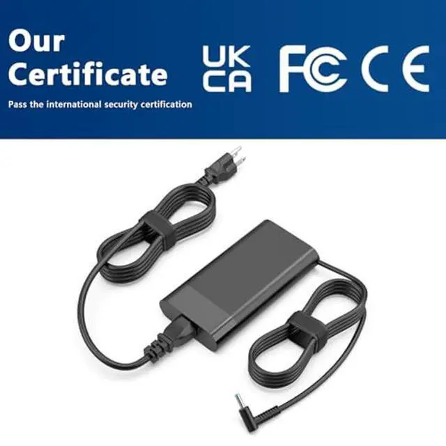 Alt view image 3 of 5 - 230W AC Adapter for HP OMEN 17 16 15 Transcend/Victus 16 16t by HP Gaming Laptop,HP ZBook Fury 17 16 G10 G9 TPN-Q265 16-u0097nr 16t-wf000 16t-u000 15-ek1013dx 16z-xd000 16z-xf000 Power Adapter