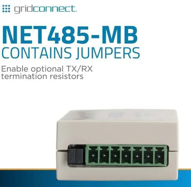 Alt view image 5 of 5 - GC-NET485-MBModbus RS485 Adapter