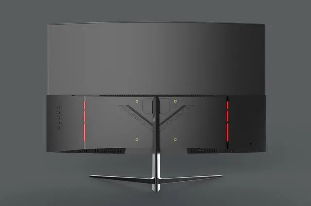 Alt view image 3 of 5 - ZZA 32-Inch QHD Curved Gaming Monitor - 2K Resolution, 165Hz/180Hz Refresh Rate, 1ms Response Time, FreeSync & G-Sync, HDR10, 122% sRGB Coverage, DP/HDMI, VESA Mount Compatible