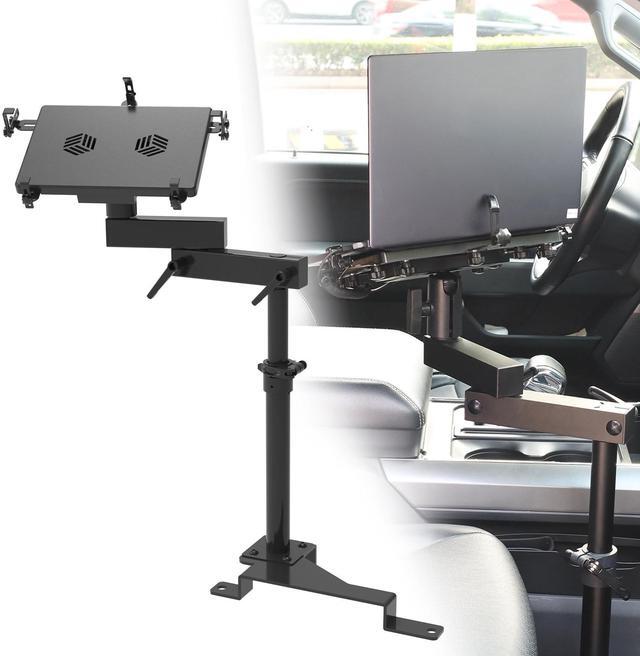 Main image of MELIPRON Truck Laptop Mount Fit for Ford F150 F250 F350 F550 No-Drilling Vehicle Computer Mount Stand for Laptops Up to 17"