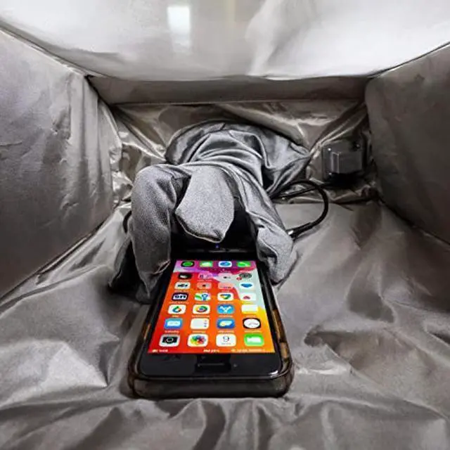 Alt view image 4 of 5 - Mission Darkness BlockBox Touch USB - Shielded Device Triage & Analysis Kit // Operate Mobile Devices & Extract Information Over USB While Shielded from WiFi, Cell, & Other Signals