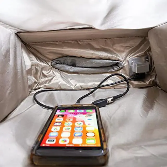 Alt view image 5 of 5 - Mission Darkness BlockBox Touch USB - Shielded Device Triage & Analysis Kit // Operate Mobile Devices & Extract Information Over USB While Shielded from WiFi, Cell, & Other Signals