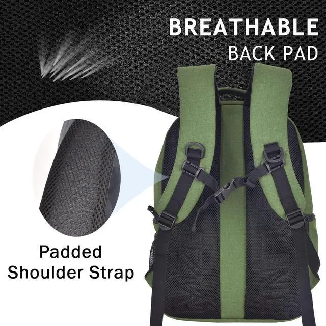 Alt view image 5 of 5 - MZIPLINE Backpack Bag Anti Theft Business Laptop Backpack with Lock,Large Daypack Travel bags for College Men & Women Travel