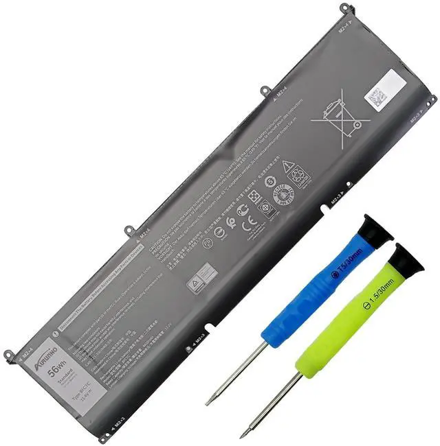 Main image of AURUNHO 8FCTC 56Wh Battery Replacement for Dell Alienware M17 R4 2021 R3 2020 M16 R1 AMD M15 R7 AMD R6 R5 R4 R3 Series Precision 5570 5560 5550 5550 2020 Series XPS 15 9500 9510 9520 9530 Series 11.4V