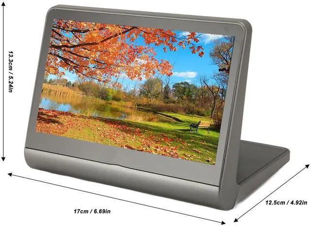 Alt view image 5 of 5 - 48 MP Film and Slide Scanner with 7 Inch LED Screen, All in One Digital Film Scanner Support 16GB Memory Converts 135/110/126 KPK Negative and Super 8/Monochrome Slides into JPEG