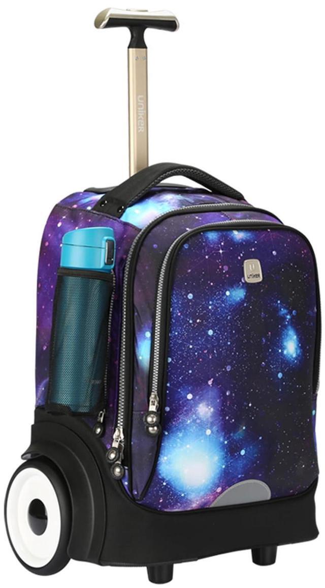 Main image of UNIKER Rolling Laptop Bag for 15.6 Inch Laptop, Roller Bag,Backpack with Wheels,20 Inch Wheeled Computer Bag, T5- Galaxy