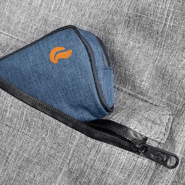 Alt view image 5 of 5 - Skunk Element Backpack- Smell Proof - Water Proof (Blue plaid)