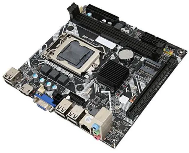 Alt view image 2 of 5 - Mini ITX Motherboard, H6 ME Channel DDR3 Motherboard with LGA 1155 CPU Slot, VGA, M.2, NVME M.2, DEBUG Pin USB2.0 Gaming Motherboard, PCIe 16X