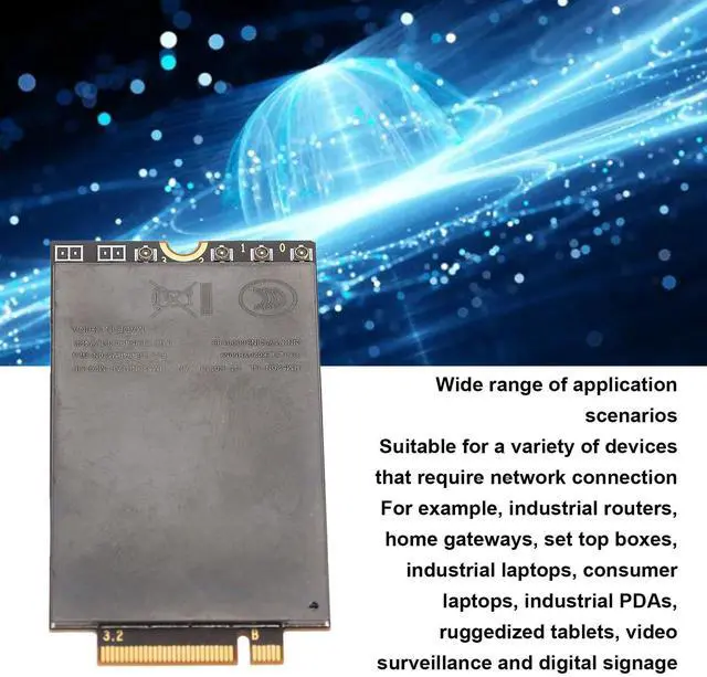 Alt view image 2 of 5 - Network Card,RM520N GL 5G Global Band Module Professional High Speed Data Transfer 5G Sub 6Ghz Module M.2 Network Card Adapter