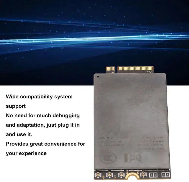 Alt view image 4 of 5 - Network Card,RM520N GL 5G Global Band Module Professional High Speed Data Transfer 5G Sub 6Ghz Module M.2 Network Card Adapter