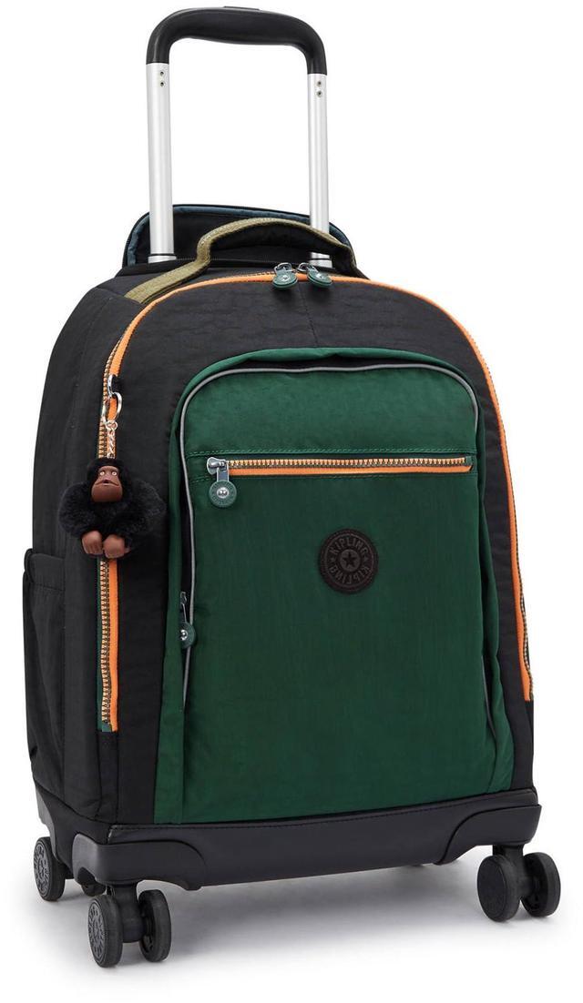 Alt view image 2 of 5 - Kipling New Zea 15" Laptop Rolling Backpack Tree House Bl