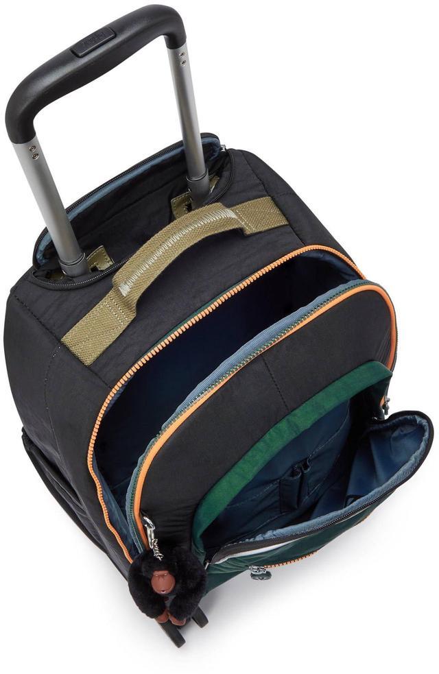 Alt view image 3 of 5 - Kipling New Zea 15" Laptop Rolling Backpack Tree House Bl