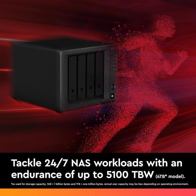 Alt view image 2 of 5 - Western Digital 2TB WD Red SN700 NVMe Internal Solid State Drive SSD for NAS Devices - Gen3 PCIe, M.2 2280, Up to 3,400 MB/s - WDS200T1R0C