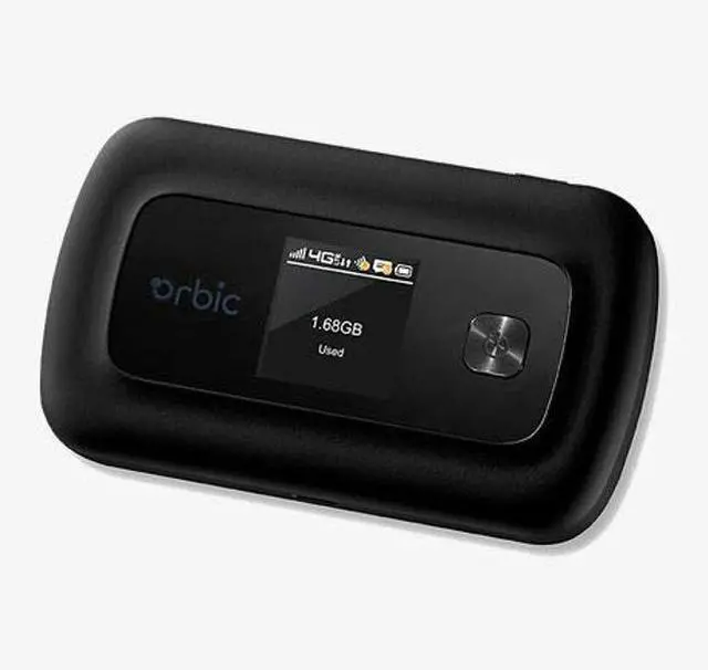 Alt view image 3 of 5 - Orbic Verizon Speed Mobile Hotspot | 4G LTE |Connect up to 10 Wi-Fi Enabled Devices | Up to 12 hrs of Usage time |Up to 5 Days of Stand-by time | Great for Remote Workers