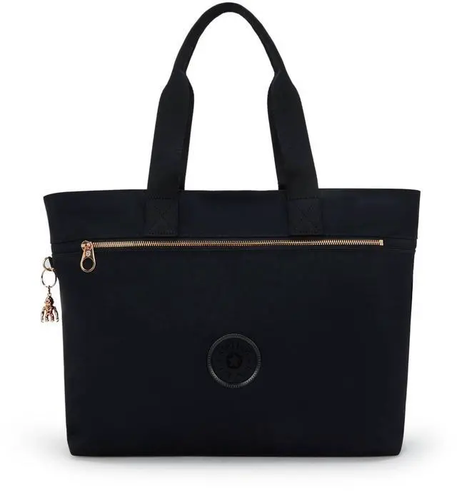 Main image of Kipling Colissa Zip 15" Laptop Tote Bag Blck Rose Spice