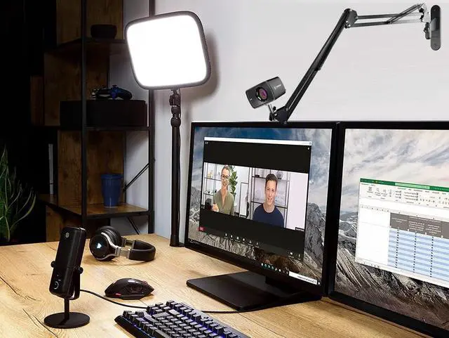 Alt view image 2 of 5 - Facecam Webcam Wall Mount Stand Holder for Elgato facecam MK.2, facecam pro, facecam webcams