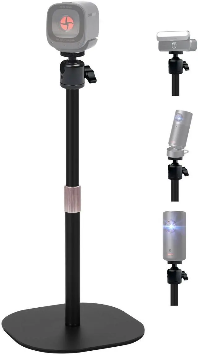 Main image of AceTaken Tabletop Webcam Stand, 18'' Heavy-Duty Webcam Tripod Holder Compatible with Anker PowerConf-C200,AnkerWork-C310 Webcams and Nebula Capsule GTV/Laser/Air Projectors