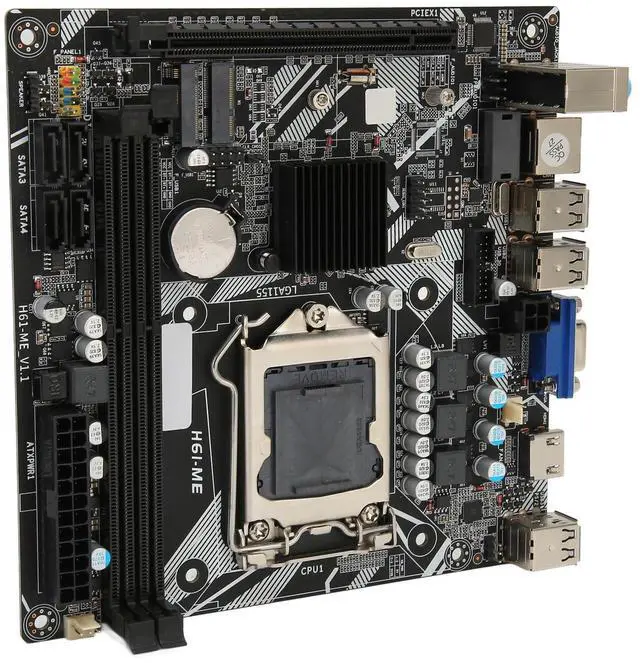 Main image of ATX DDR3 LGA 1155 Motherboards for Desktop PC, Computer CPU ITX Motherboard DDR3 Channel USB 2.0 SATA 2.0 PCIe 16X VGA M.2 NVME M.2 DEBUG Pin