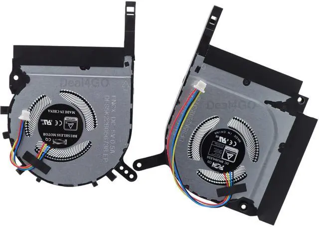 Alt view image 3 of 5 - Deal4GO 83-Blades CPU & GPU Graphics Cooling Fan Replacement for ASUS FX506 FX505 FX566 FA506 FX705 FX506LH-AS51 FX505DT