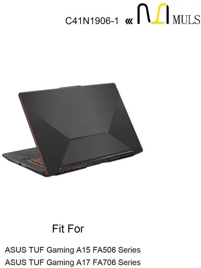 Alt view image 4 of 5 - MULS C41N1906-1Laptop Battery Replacement for ASUS TUF Gaming A15 FA506 FA506II FA506QR 2021 F15 FX506 FX506H FX506L A17 FA706 FA706II FA706IU Series