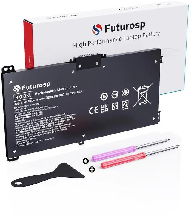 Main image of BK03XL Battery for HP Pavilion X360 14-BA 14M-BA Series 14-BA253CL 14M-BA114DX 14M-BA011DX 14-BA1XX 14-BA2XX 14-BA153CL 14-BA125CL 14M-BA013DX 14-BA175NR 14M-BA1XX 14M-BA0XX 916811-855 HSTNN-LB7S UB7G