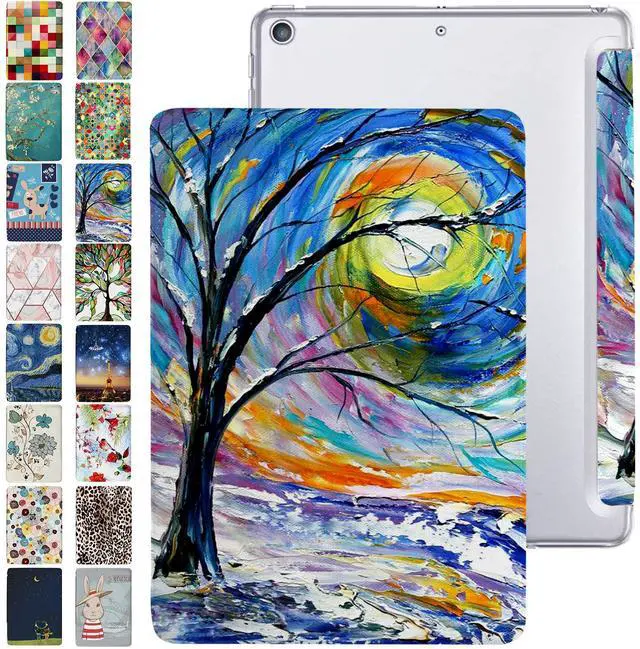 Main image of DuraSafe Cases for iPad 10.5 Air 3rd Generation [ Air 3 2019 ] A2152 A2123 A2153 MUUL2LL/A MUUK2LL/A MUUJ2LL/A MV172LL/A MV162LL/A MV152LL/A Trifold Printed PC Lightweight Cover - Color Emblem