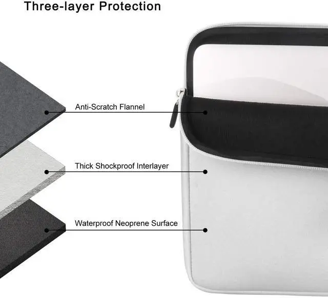 Alt view image 4 of 5 - iCasso Compatible with MacBook Pro 13 inch Case A2338 M2/M1/A2289/A2251/A2159/A1989/A1706/A1708,Hard Shell Case,Sleeve,Screen Protector,Keyboard Cover for MacBook Pro 13'' with Small Bag - Clear