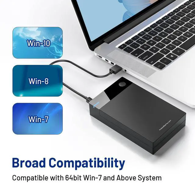 Alt view image 2 of 5 - Kinhank 12tb Retro Game Hard Drive with 96000+ Games,Gaming External Hard Drive Compatible with 400+ Emulators,Game Hard Drive for PC Support Win7/8/10/11